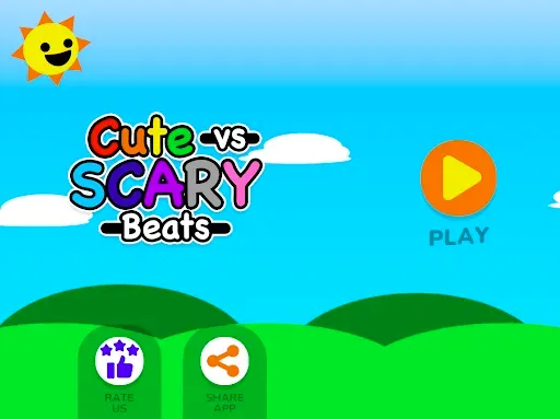 Скриншот 3 — Sprunki Cute vs Scary Beats