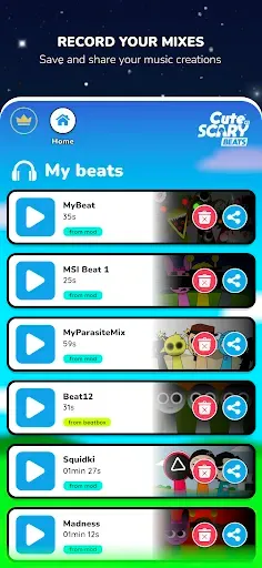 Скриншот 6 — Cute vs Scary Beats™ 2 Sprunki