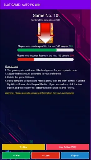 Скриншот 3 — SLOT GAME : AUTO PG WIN