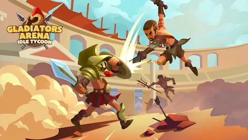 Скриншот 1 — Gladiators Arena: Idle Tycoon