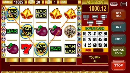 Скриншот 1 — Slot Seven Bingo