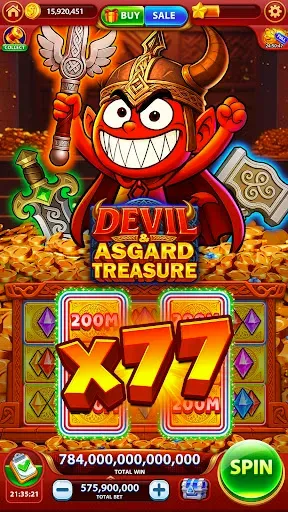 Скриншот 1 — Jackpot Odyssey Slots - Casino