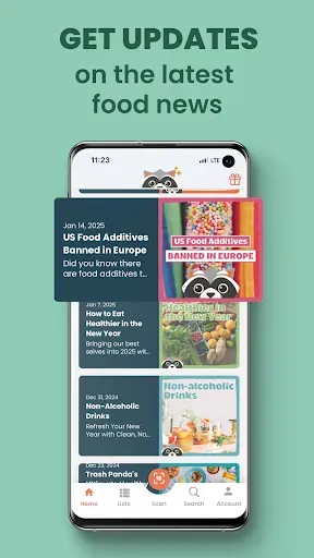 Скриншот 8 — Trash Panda - Food Scanner
