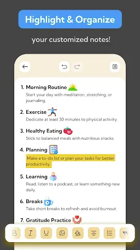 Скриншот 4 — Draw Text Notepad: Paper Notes