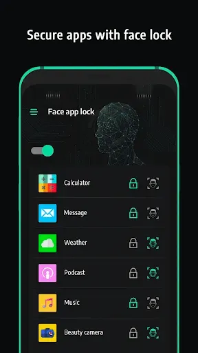 Скриншот 6 — Applock with Face