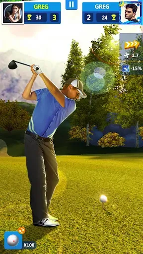 Скриншот 1 — Golf Master 3D