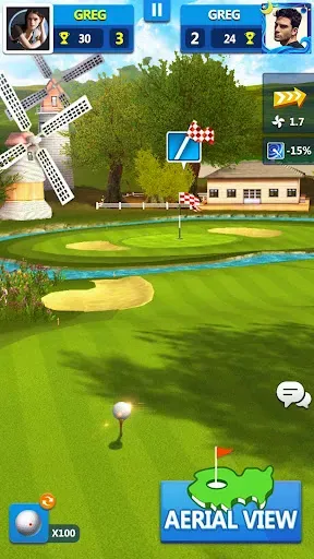 Скриншот 2 — Golf Master 3D