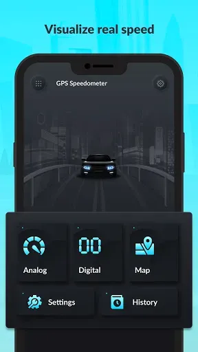 Скриншот 2 — GPS Speedometer: Speed Tracker