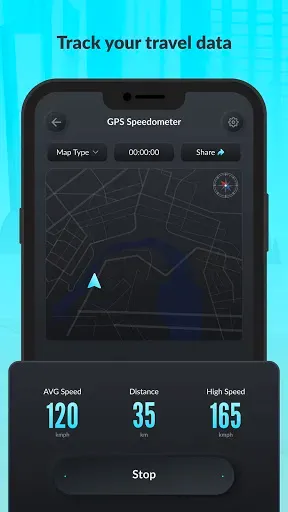 Скриншот 5 — GPS Speedometer: Speed Tracker