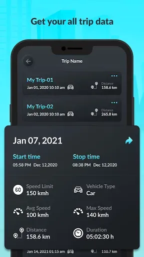 Скриншот 6 — GPS Speedometer: Speed Tracker