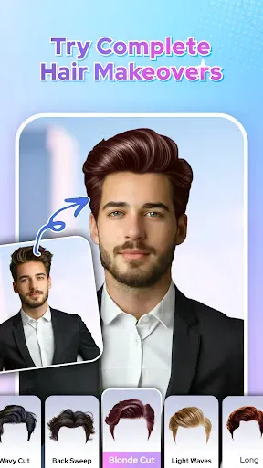 Скриншот 5 — AI Hair Style & Color Makeover