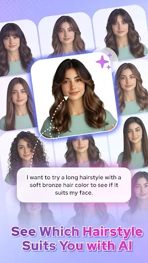 Скриншот 8 — AI Hair Style & Color Makeover