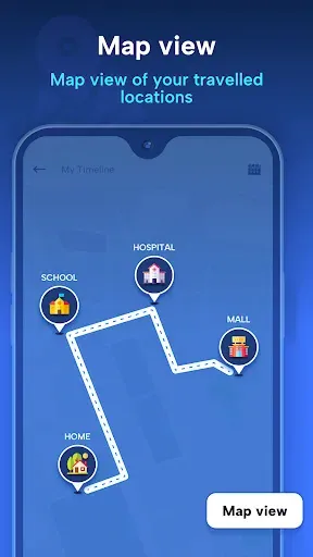 Скриншот 4 — My Location Timeline on Map