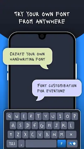 Скриншот 3 — My Font - Font Keyboard
