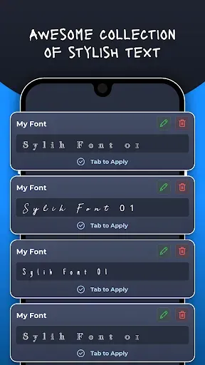 Скриншот 4 — My Font - Font Keyboard