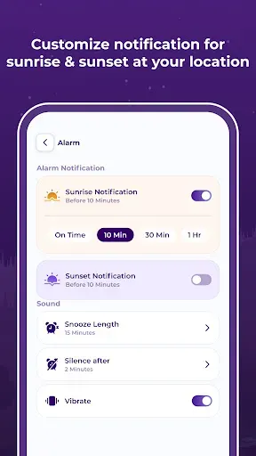 Скриншот 4 — Sunrise & Sunset Timings