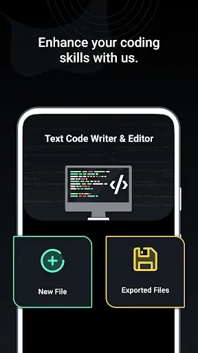 Скриншот 1 — Text Code Writer & Editor