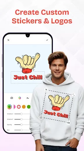Скриншот 3 — T-Shirt & Sticker Mockup Maker
