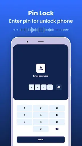 Скриншот 3 — Voice Lock : Speak to Unlock