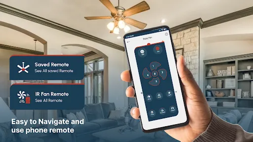 Скриншот 1 — Fan Remote Control App