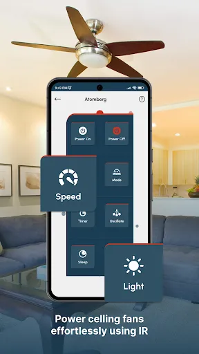 Скриншот 4 — Fan Remote Control App