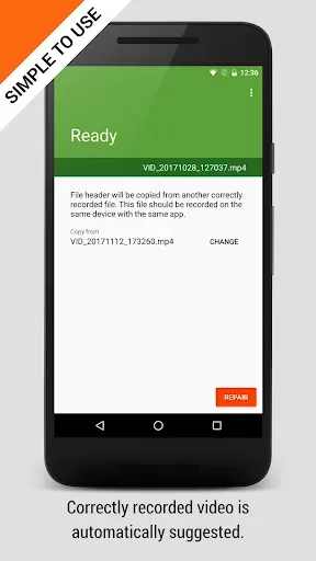 Скриншот 2 — MP4Fix Video Repair Tool