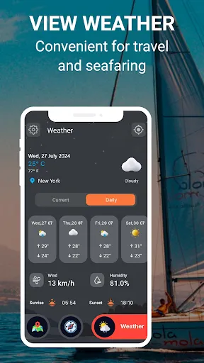 Скриншот 3 — Compass360: Smart Compass tool