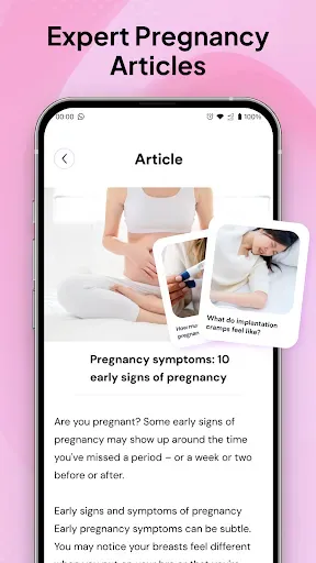 Скриншот 6 — Pregnancy Journey – Baby Track