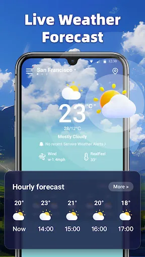 Скриншот 1 — Weather Watch-Live Forecast