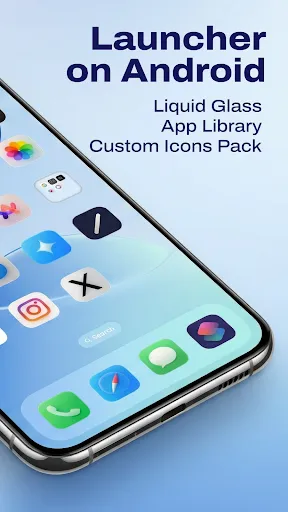 Скриншот 2 — Phone Launcher: OS Style