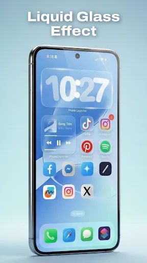 Скриншот 3 — Phone Launcher: OS Style