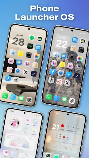 Скриншот 4 — Phone Launcher: OS Style