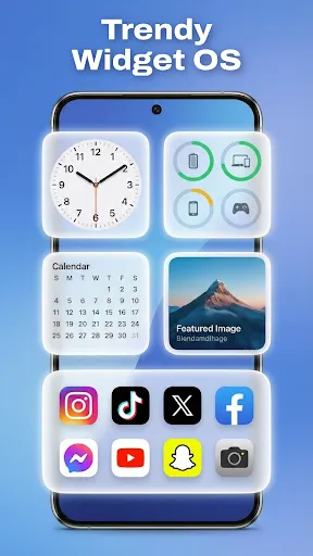 Скриншот 5 — Phone Launcher: OS Style