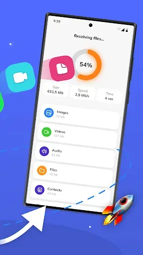 Скриншот 2 — Smart switch - copy my data