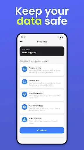 Скриншот 5 — Smart switch - copy my data