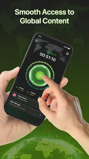 Скриншот 1 — Super VPN - Secure Proxy