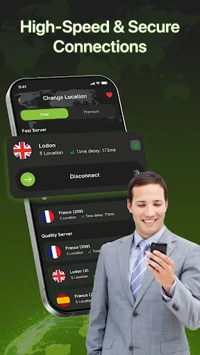 Скриншот 2 — Super VPN - Secure Proxy