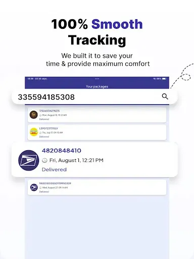 Скриншот 8 — USTracking Package Helper AI