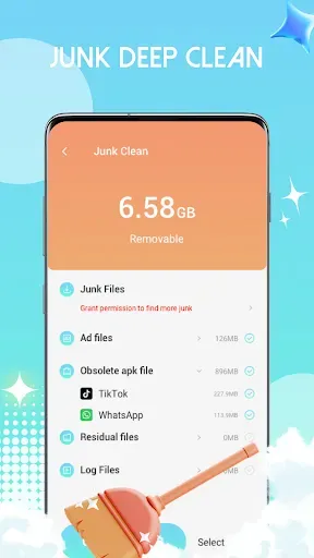 Скриншот 2 — Smart Clean - Phone Cleaner