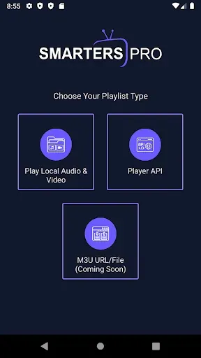 Скриншот 1 — Smarters Pro - Mobile