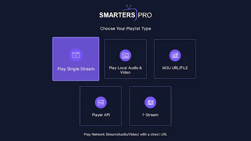Скриншот 1 — Smarters Pro