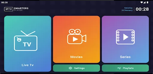 Скриншот 1 — IPTV Smarters Player