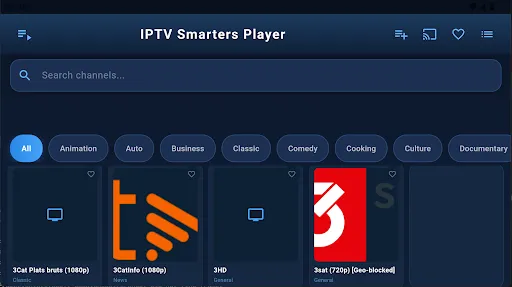 Скриншот 4 — IPTV Smarters Player