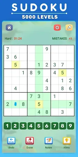 Скриншот 4 — Sudoku Master 2023 : Offline