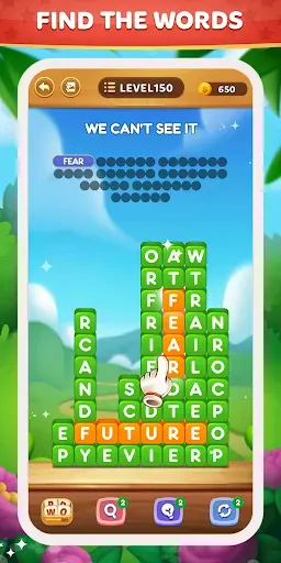 Скриншот 1 — Word Game Wonders: Crossword