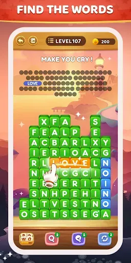 Скриншот 2 — Word Game Wonders: Crossword