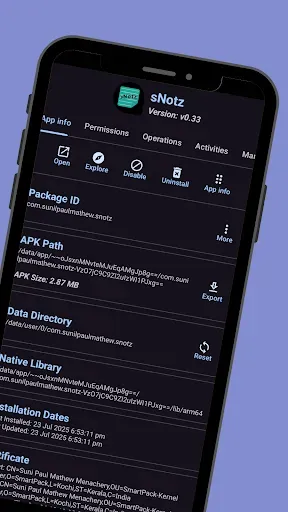Скриншот 2 — Package Manager Pro