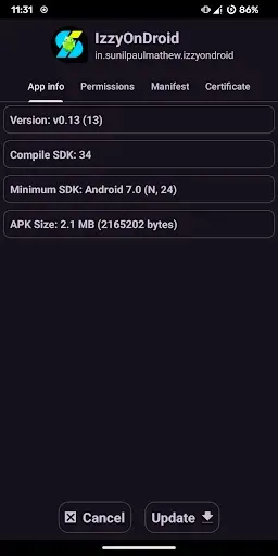Скриншот 5 — Package Manager
