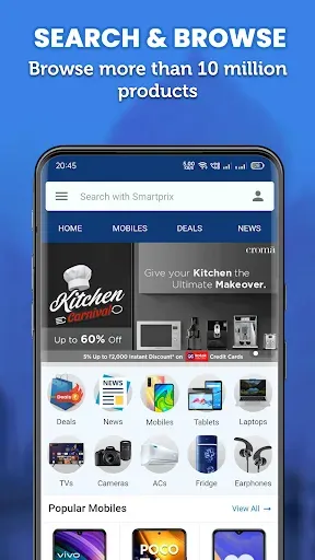Скриншот 1 — Price Comparison - Smartprix