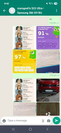 Скриншот 3 — Wifi Smart Chat -File Transfer